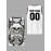 Children'S Customized Name And Number Basketball Sports Vest, Halloween Theme Suitable for Game Team Training Party, Comfortable Fit, Good Breathability, Outdoor Sports Running And Leisure