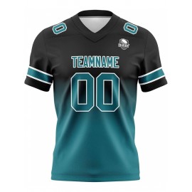 Customizable Women'S Football Jersey - Personalized Name, Number & Logo, Comfort Fit for Sports, Training & Casual Wear, Summer V-Neck T-Shirt with Bold Yellow & Red Design, Football Jersey, Nonelastic Fabric