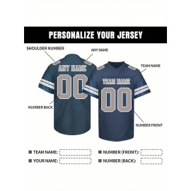 Female football fans who customize large-sized Women's football jerseys, personalized football jerseys with team names and numbers, and customized football uniforms as gifts