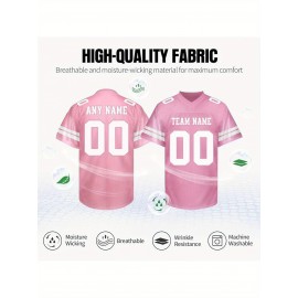 Female football fans who customize large-sized Women's football jerseys, personalized football jerseys with team names and numbers, and customized football uniforms as gifts