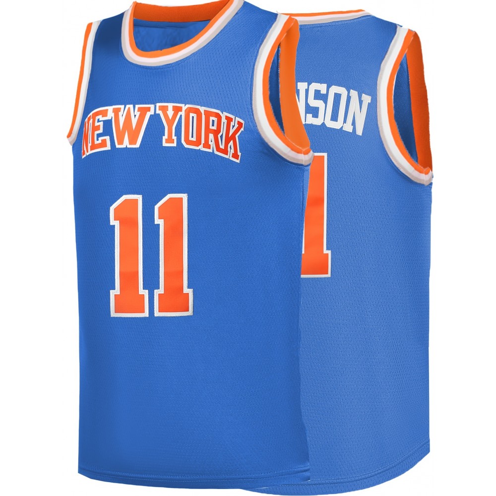 Stitched 11 Blue Basketball Jersey, Breathable, Sleeveless, Embroidered Uniform Shirt For Men, Perfect For Sports & Outdoor Activities