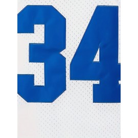 Men'S Basketball Tank Top, Letter & Number 34 Embroidery Sports Top, Classic Breathable Sports Uniform For Training And Competition