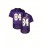 Men'S #84 Purple Sports Jersey, Polyester V-Neck Football Jersey with Embroidery, Slight Stretch Knit Fabric, Loose Fit, for Adult Men, Four Seasons, Casual & Training Wear, Sports & Party