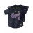 Men's #8 Black Baseball Jersey - Loose Fit V-Neck with Embroidered Name & Number, Purple Accents, All-Season Machine Washable Sportswear for Baseball, Halloween & Casual Outfits