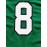 Men's #8 Green American Football Jersey - V-Neck Loose Fit with ROSS Lettering, Machine Washable, All-Season Comfort for Team Sports, Parties & Casual Wear (Sizes S-3XL), Sports Fan Apparel, Athletic Vneck Style, Durable Sportswear