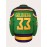 Men's Ice Hockey Set # 33 Green Classic Retro Embroidered Ice Hockey Shirt Breathable Sweating Training Jersey