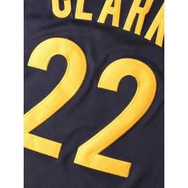 Stitched #22 Mens Navy Basketball Jersey, Breathable, Sleeveless, Embroidered Uniform Shirt For Men, Perfect For Sports & Outdoor Activities