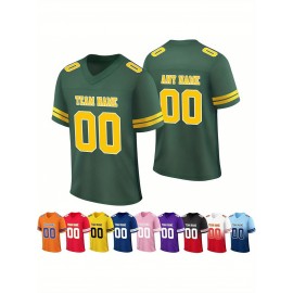 Female football fans who customize large-sized Women's football jerseys, personalized football jerseys with team names and numbers, and customized football uniforms as gifts