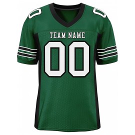 Custom Mesh Football Jersey - Personalized Practice Jerseys for Women, Stitched and Printed Name& Number, Lightweight& Breathable for Training and Games